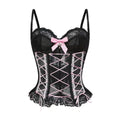 The Noir Elegance Crisscross Corset